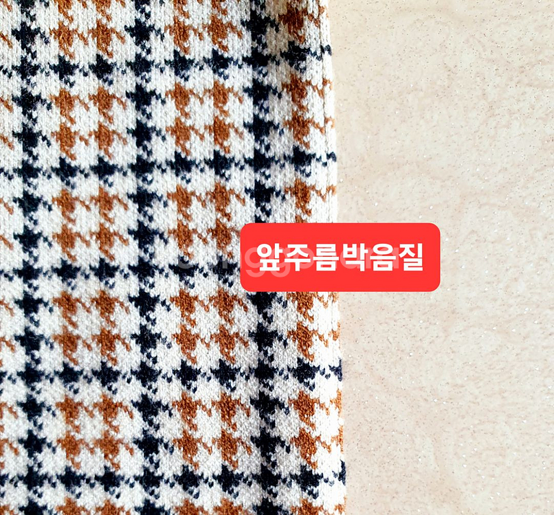 자라(ZARA)니트체크바지(28)--3