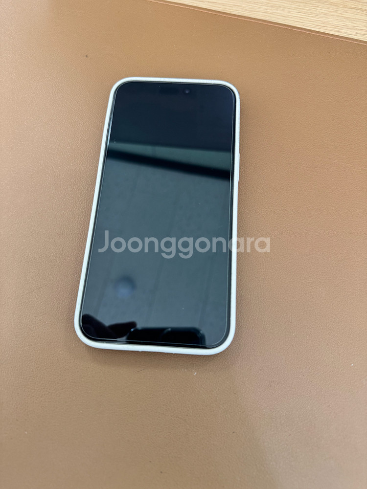 아이폰15 Pro Max화이트512GB 미세사용 초S급--0