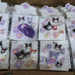 산리오 쿠로미 크록스지비츠9종 총40세트 새상품 택포