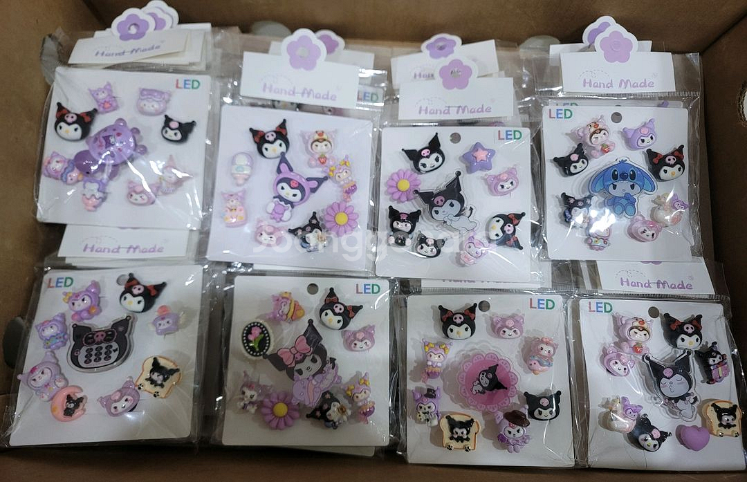 산리오 쿠로미 크록스지비츠9종 총40세트 새상품 택포--5