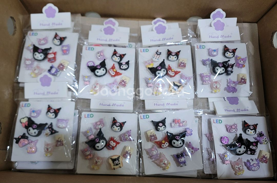 산리오 쿠로미 크록스지비츠9종 총40세트 새상품 택포--6