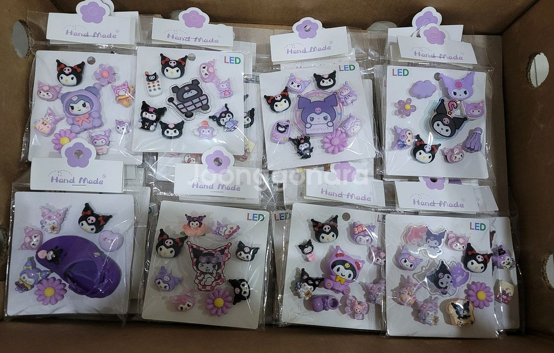 산리오 쿠로미 크록스지비츠9종 총40세트 새상품 택포--8