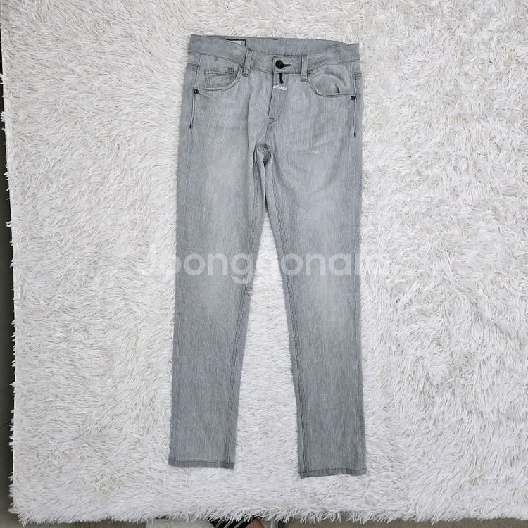 마리떼 프랑소와 저버 실버 데님 진 청바지--0