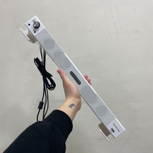 긱스타 GS1000 화이트 사운드바 스피커 키보드 마우