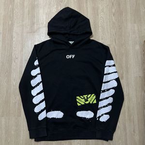 오프화이트 빅로고 후드티 XL/105