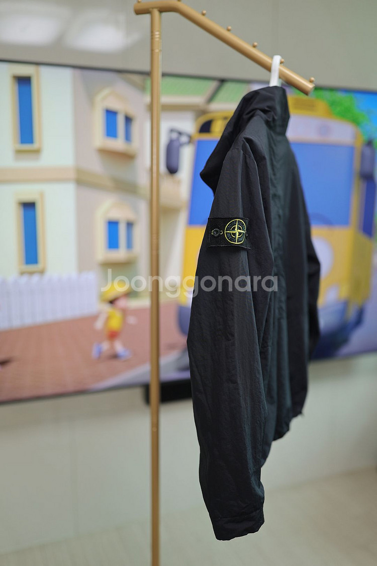 스톤아일랜드 나일론 바람막이 재킷 95 공용--5
