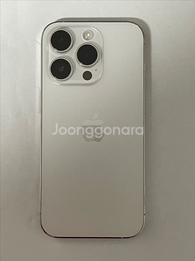 (61) 애플 아이폰14프로 256G 실버 A2890--1