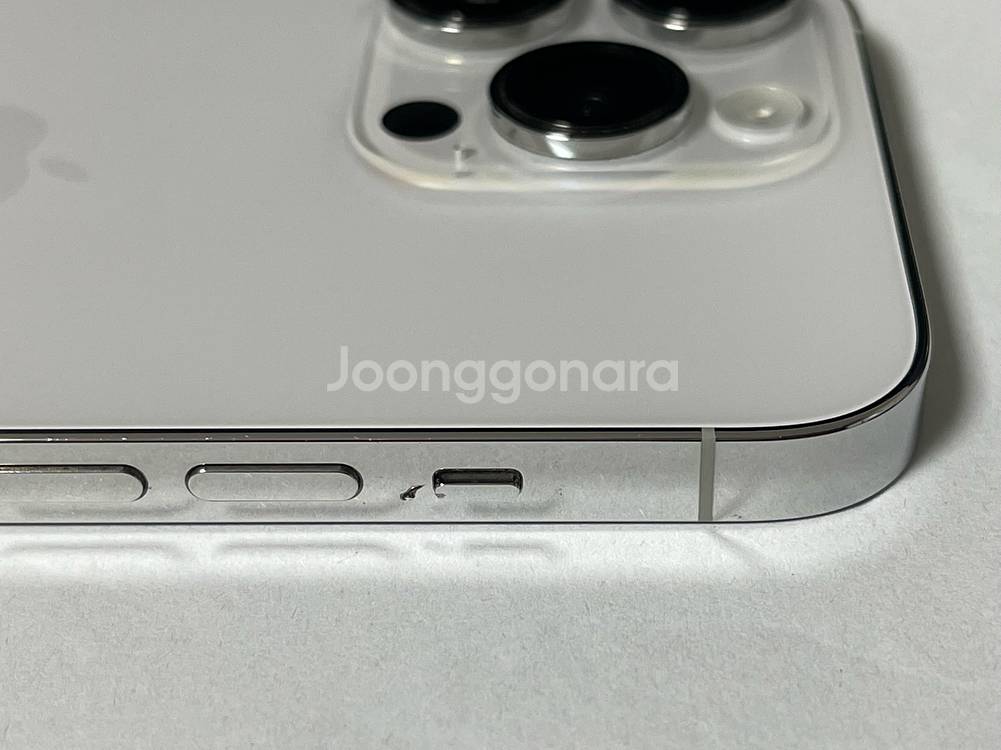 (61) 애플 아이폰14프로 256G 실버 A2890--4