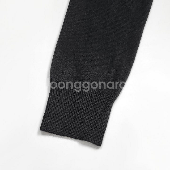 폴로 브이넥 가디건--5