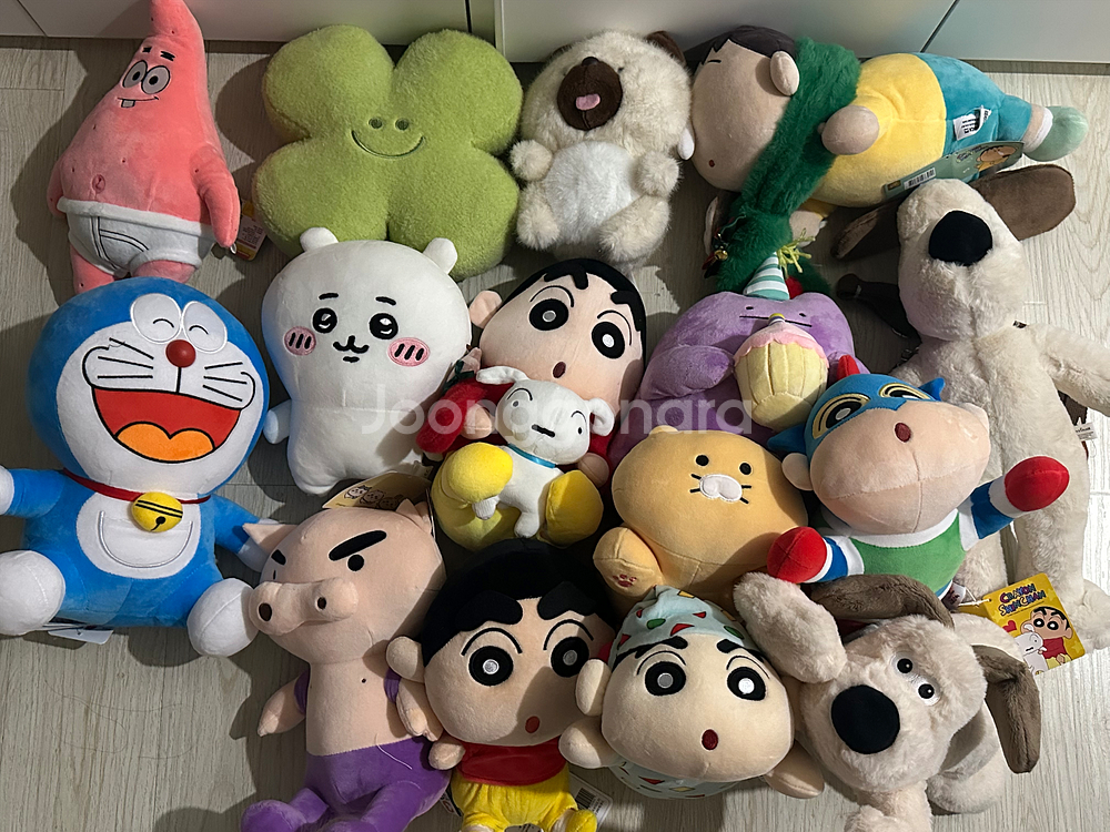 짱구 치이카와 맹구 부리부리 인형--0