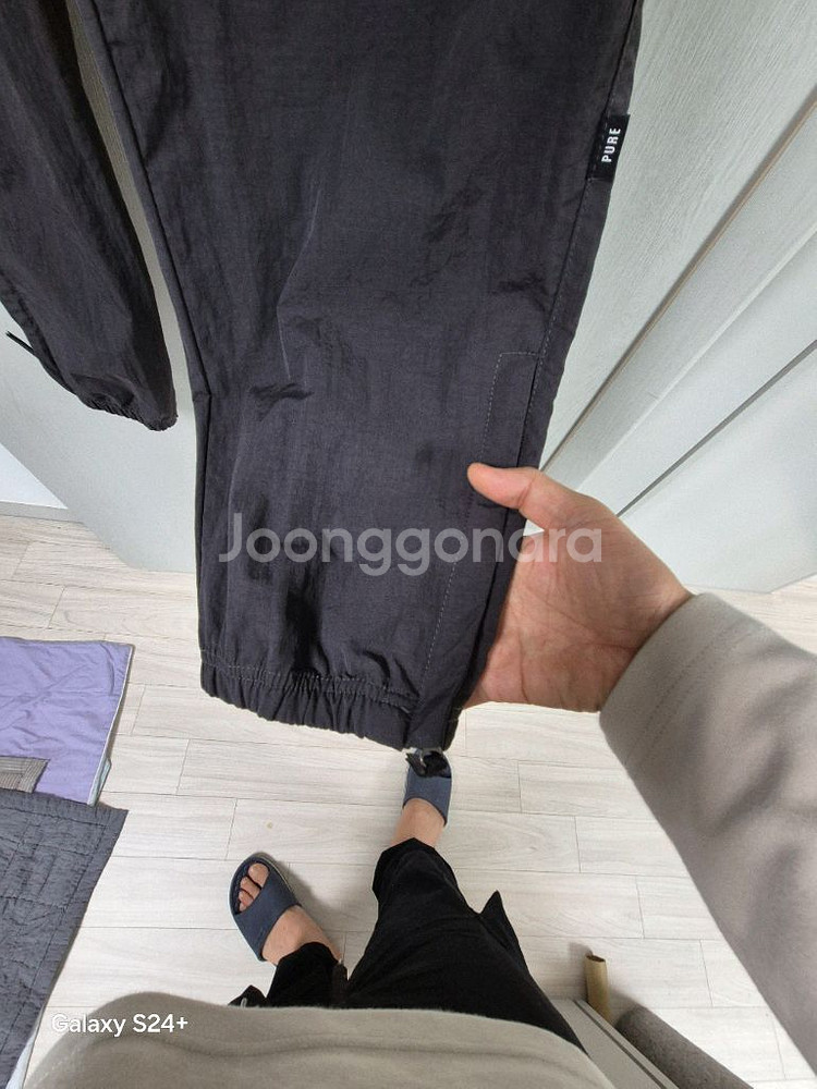 퓨어 우븐 조거 팬츠 30에서 32인치 (상태최상)--3