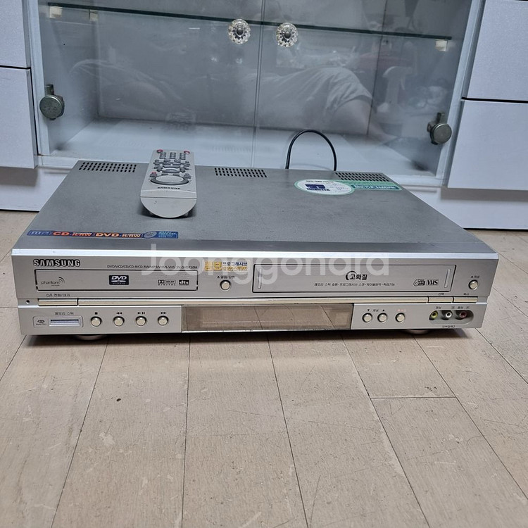 삼성 DVD플레이어 비디오테이프 레코더 SV-DVD72--0