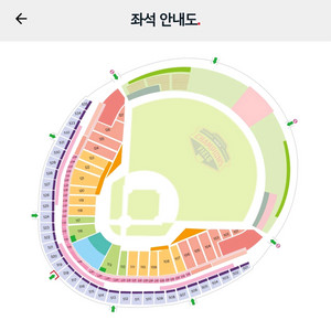 기아 vs 롯데 7월6일 경기 1루 2연석양도