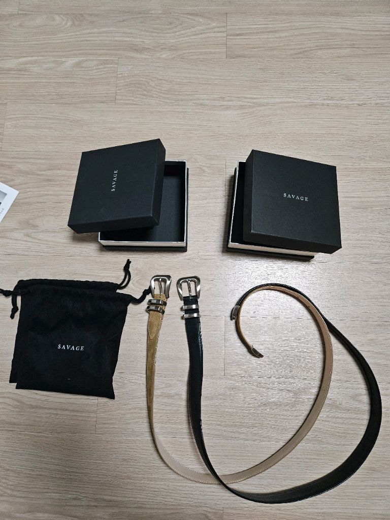 세비지 110벨트 카멜 사이즈S(블랙 판매완료)