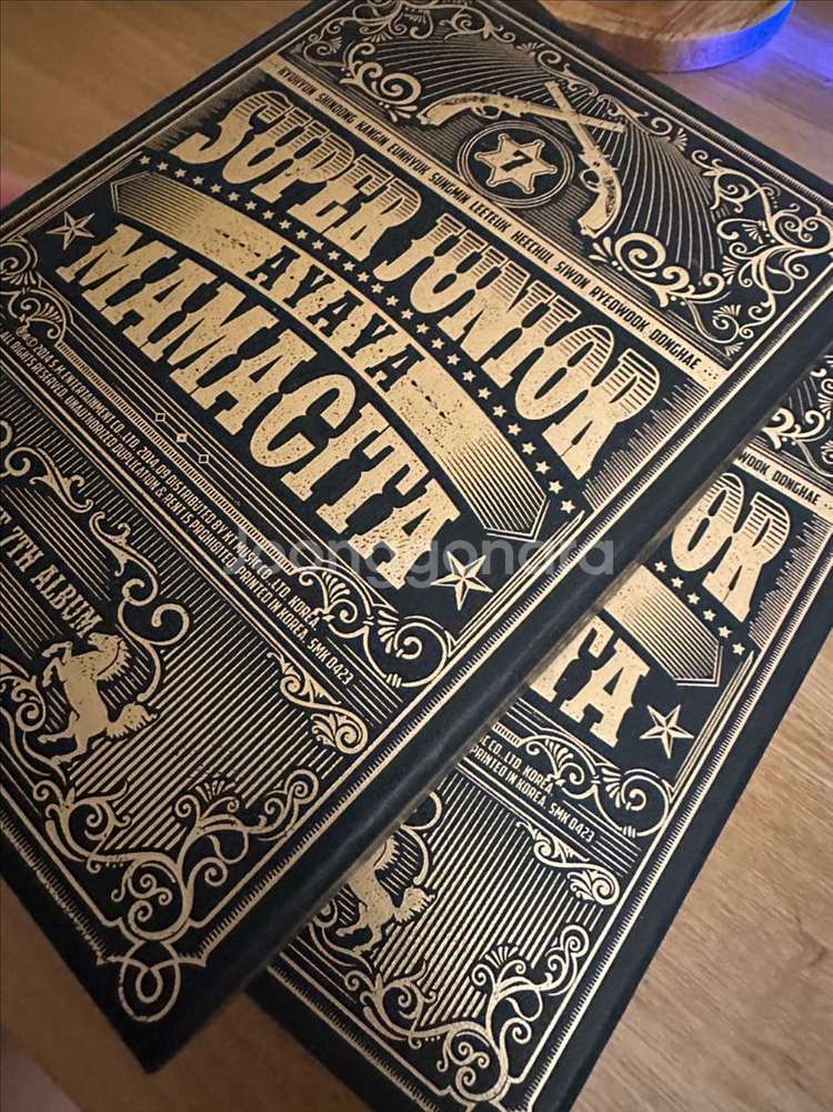 슈퍼주니어 mamacita cd 케이스--0