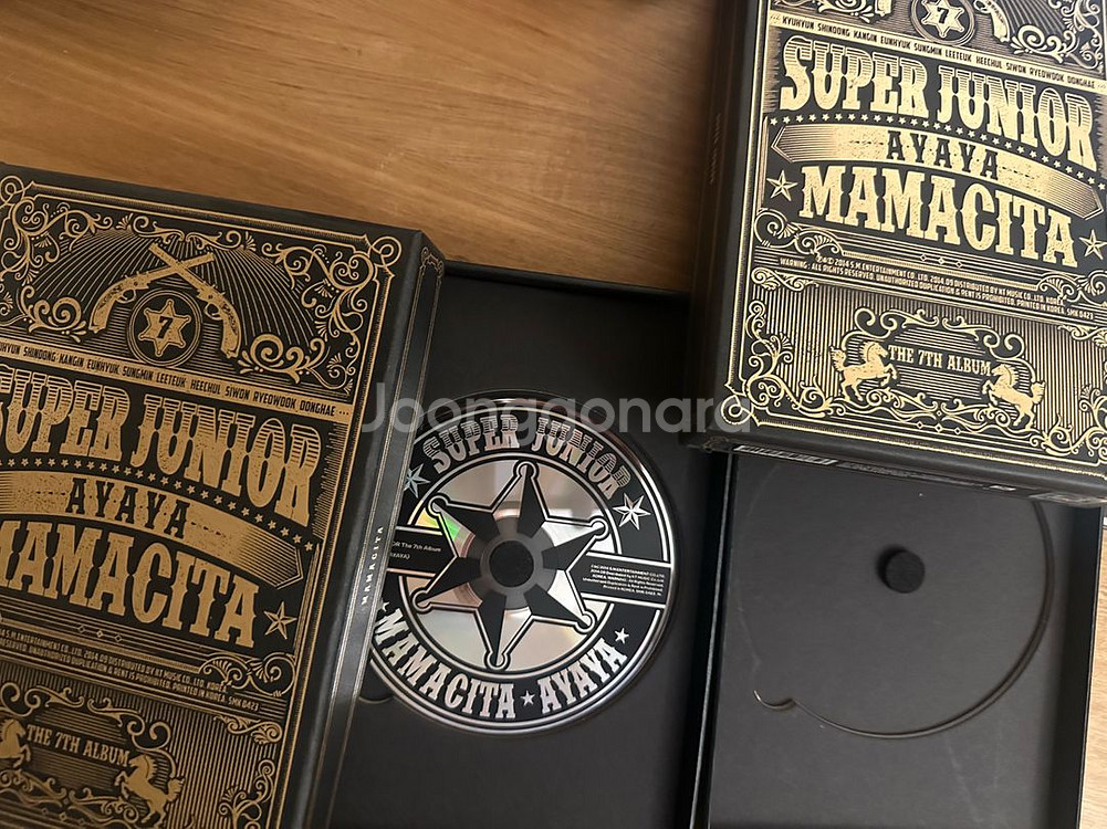슈퍼주니어 mamacita cd 케이스--1