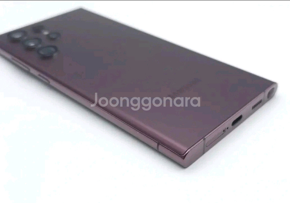 삼성 갤럭시 S22 울트라 버건디 256GB(SKT)--6