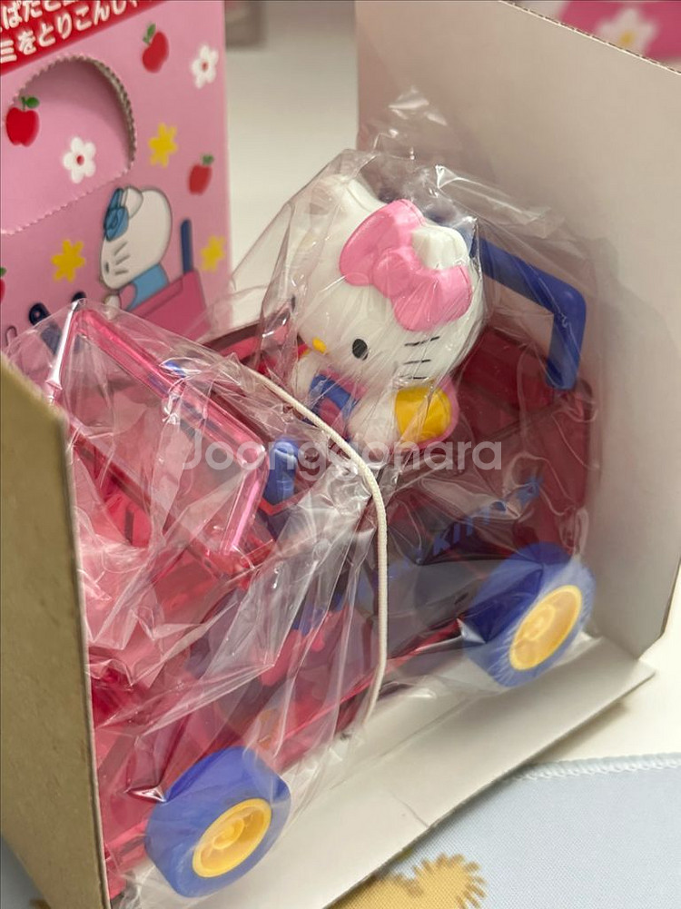 새상품)고전 키티 책상 데스크 클리너 청소 빗자루 핑크--1