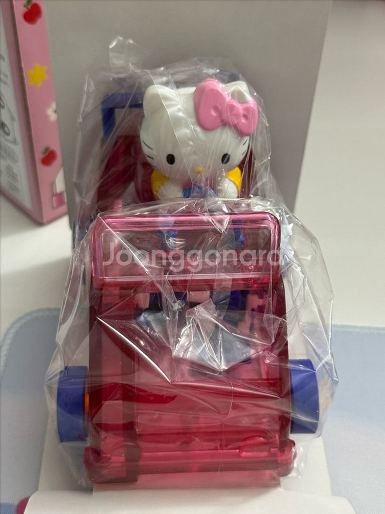 새상품)고전 키티 책상 데스크 클리너 청소 빗자루 핑크--2