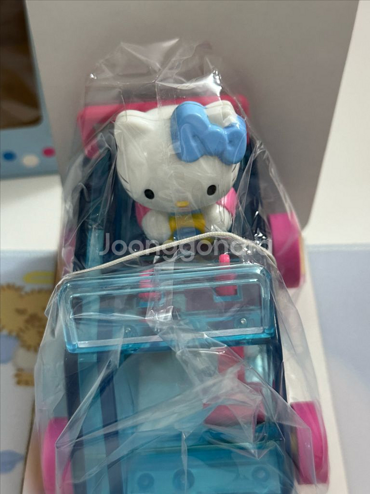 새상품)고전 키티 책상 데스크 클리너 청소 빗자루 블루--2