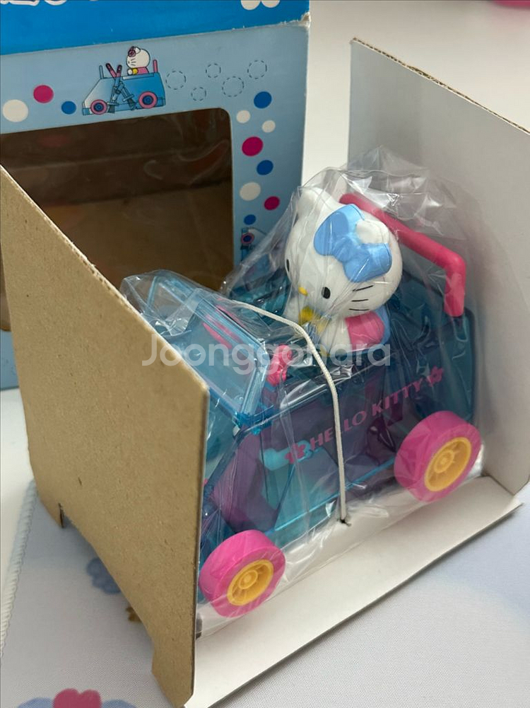 새상품)고전 키티 책상 데스크 클리너 청소 빗자루 블루--1