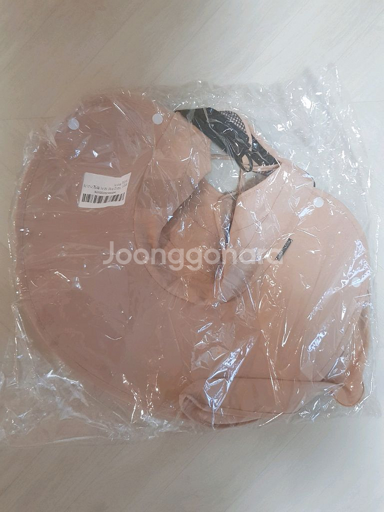 큰 챙 자외선 차단 모자 햇빛가리개 베이지--1