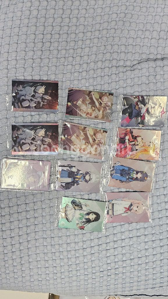 블루아카이브 웨하스 카드--0