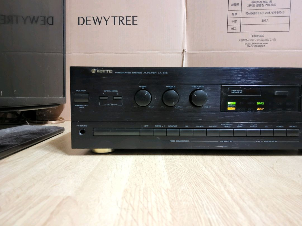 롯데 파이오니아 인티앰프 LA 515 (오디오 LP 이미지