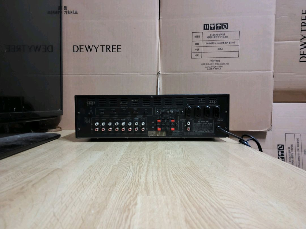 롯데 파이오니아 인티앰프 LA 515 (오디오 LP 이미지