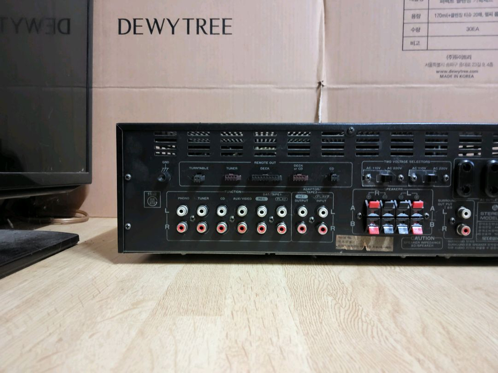 롯데 파이오니아 인티앰프 LA 515 (오디오 LP 이미지