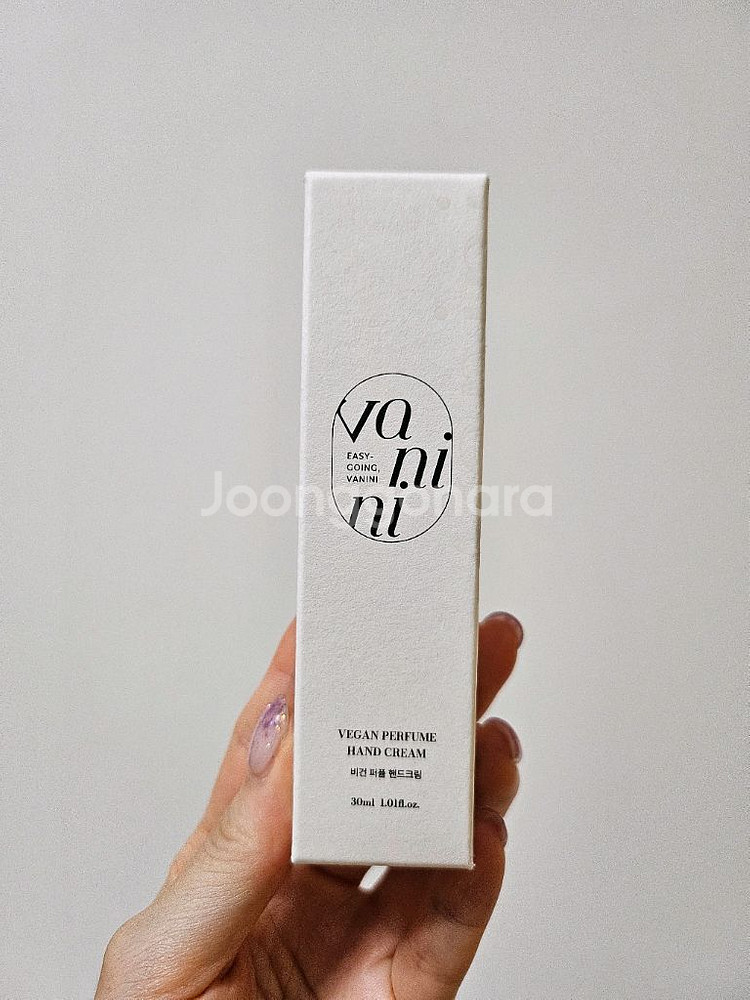 새상품[Vanini 바니니]비건 퍼퓸 핸드크림 30ml--0