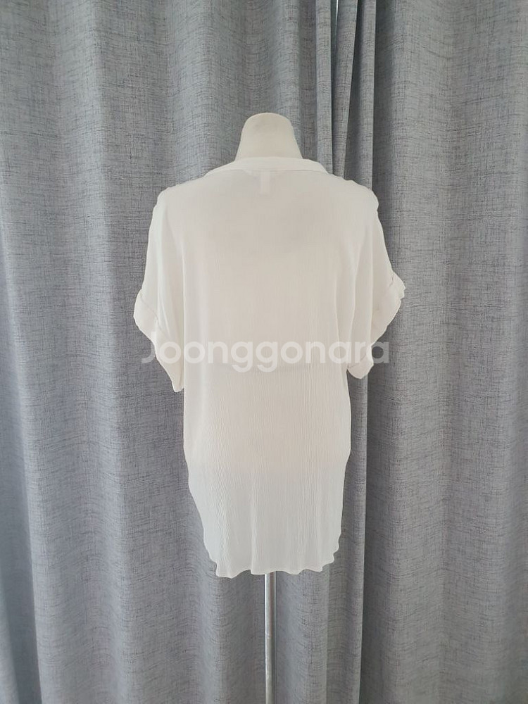 (상태좋음)H&M 롱 블라우스 55~66--1