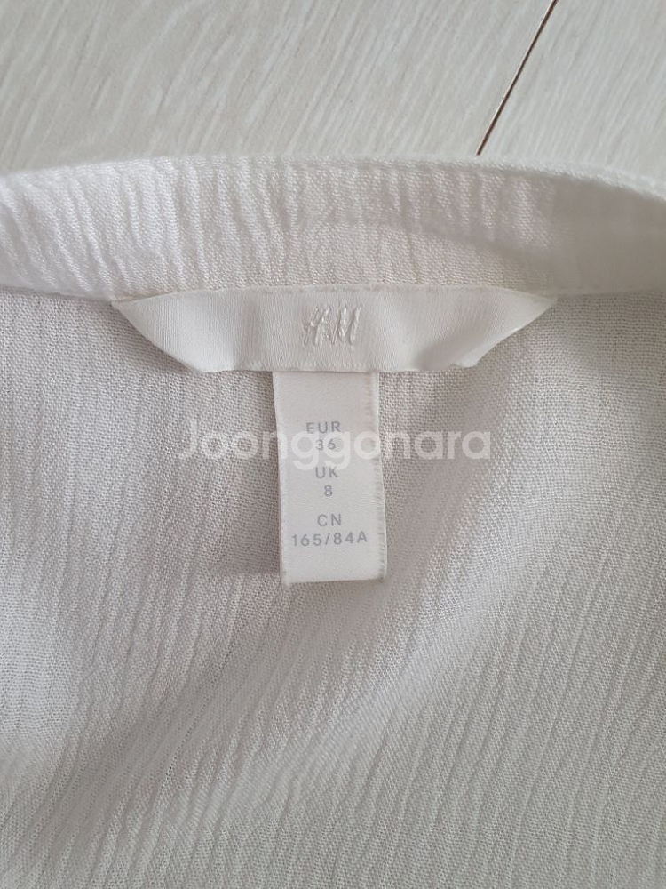 (상태좋음)H&M 롱 블라우스 55~66--3