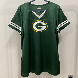 [W(F)] NFL 그린베이 패커스 풋볼 져지 티셔츠