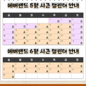 에버랜드 종일권