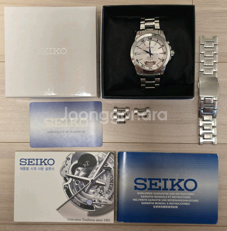 세이코 (SEIKO) 퍼페츄얼 캘린더 SNQ145J1--1