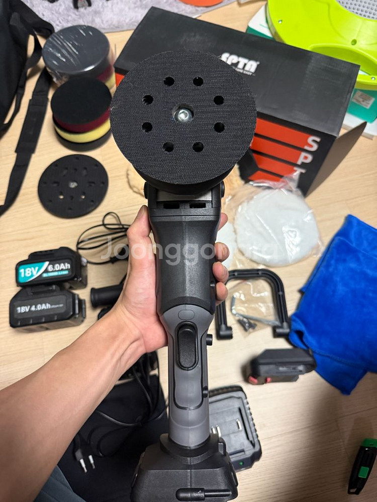 SPTA 5인치 무선광택기--0