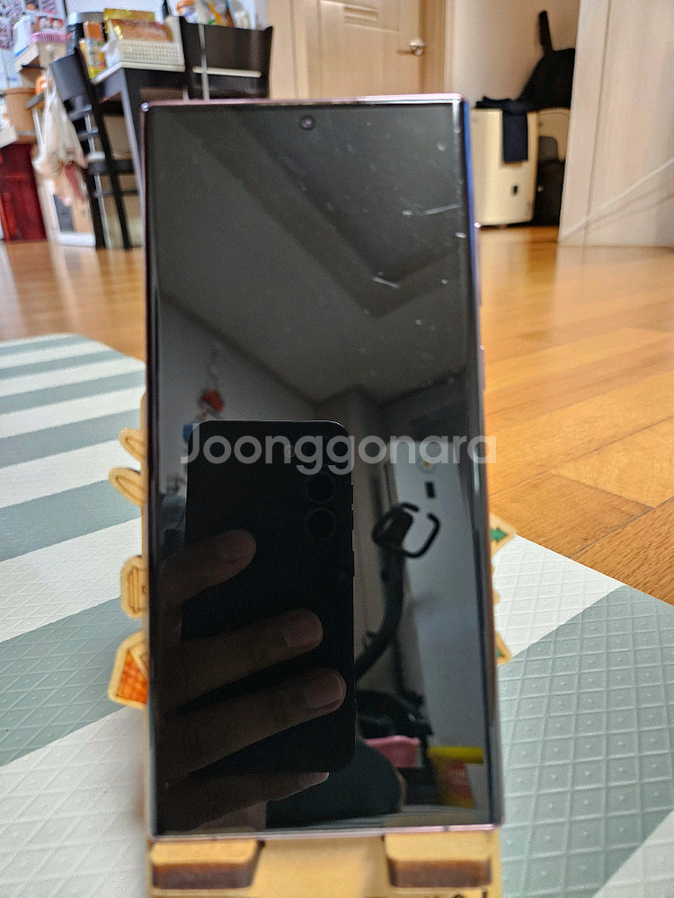 SKT S22 울트라 256GB 버건디--1