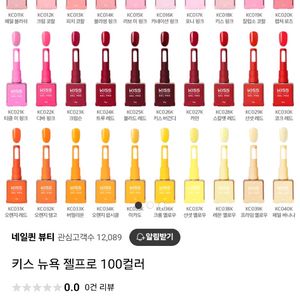키스 메인젤100컬러