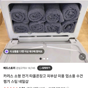 카리스소형타올온장고