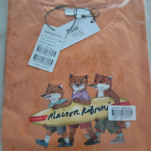 메종키츠네 정품 티셔츠