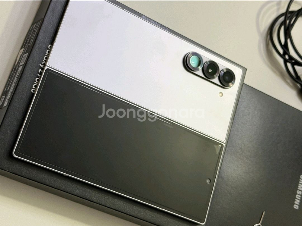 (풀박스) 갤럭시 Z폴드6 256기가 (자급제)--3