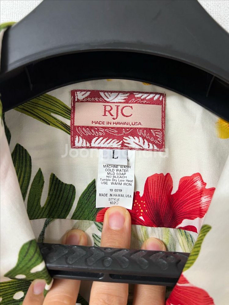 RJC 하와이안셔츠(Made in usa hawaii)--4