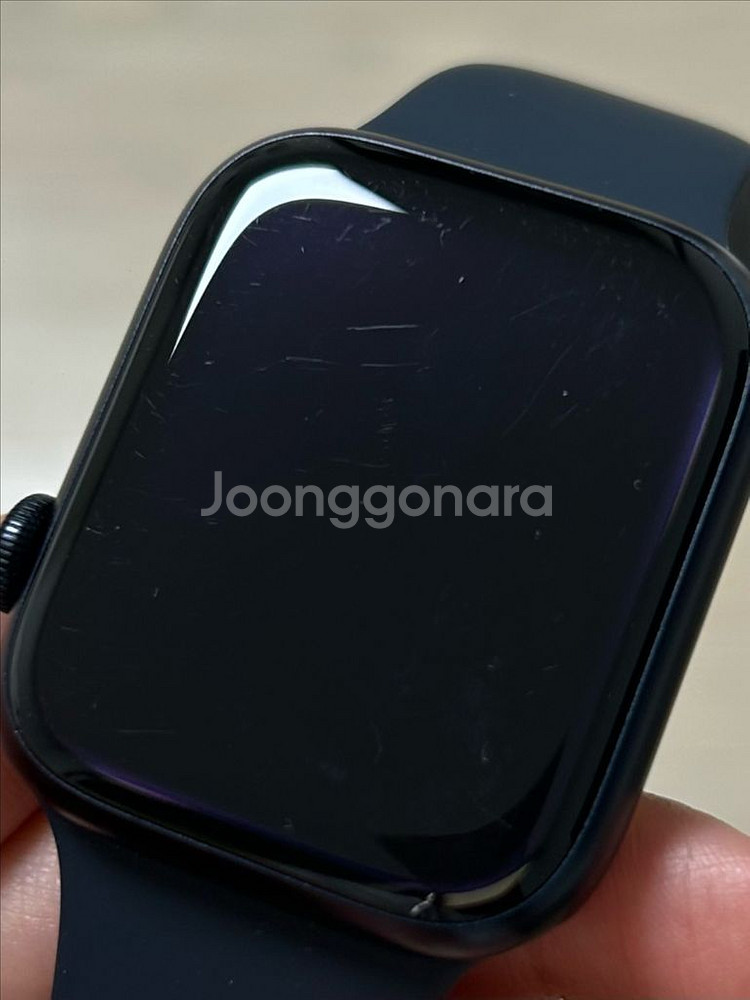 애플워치 8 (45mm) GPS / 미드나이트 블랙--4