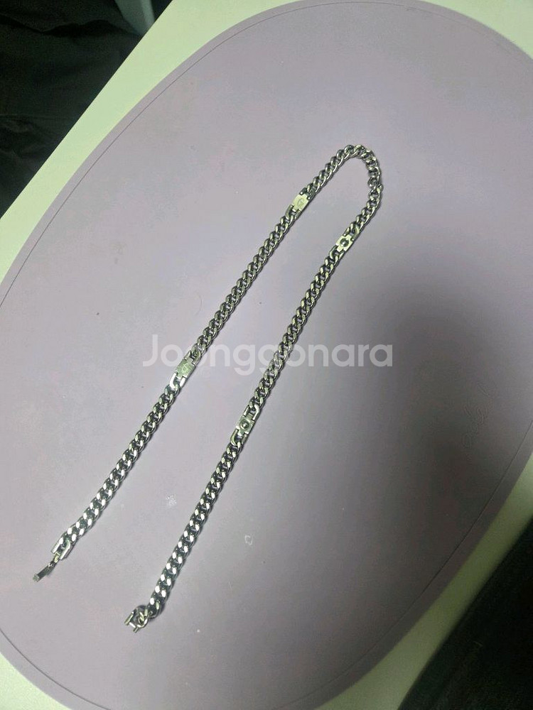 화이텐 티탄볼 체인 목걸이 55cm *7/7현재판매가능--0