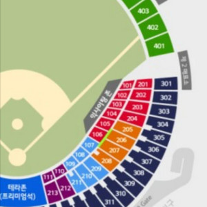 7/6 일 두산vskt 김재호은퇴식 1루 양도 2장