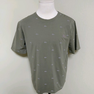 라코스테 올오버 프린트 티셔츠(US3XL)