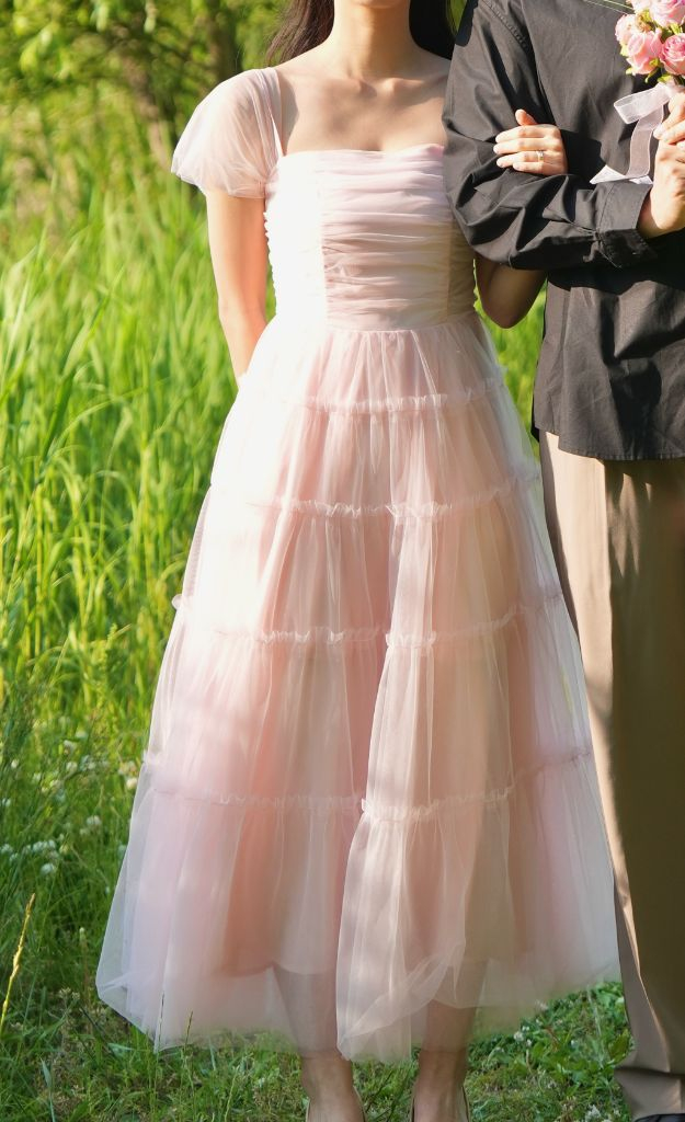 웨딩촬영 원피스 유색드레스 웨딩드레스 이미지