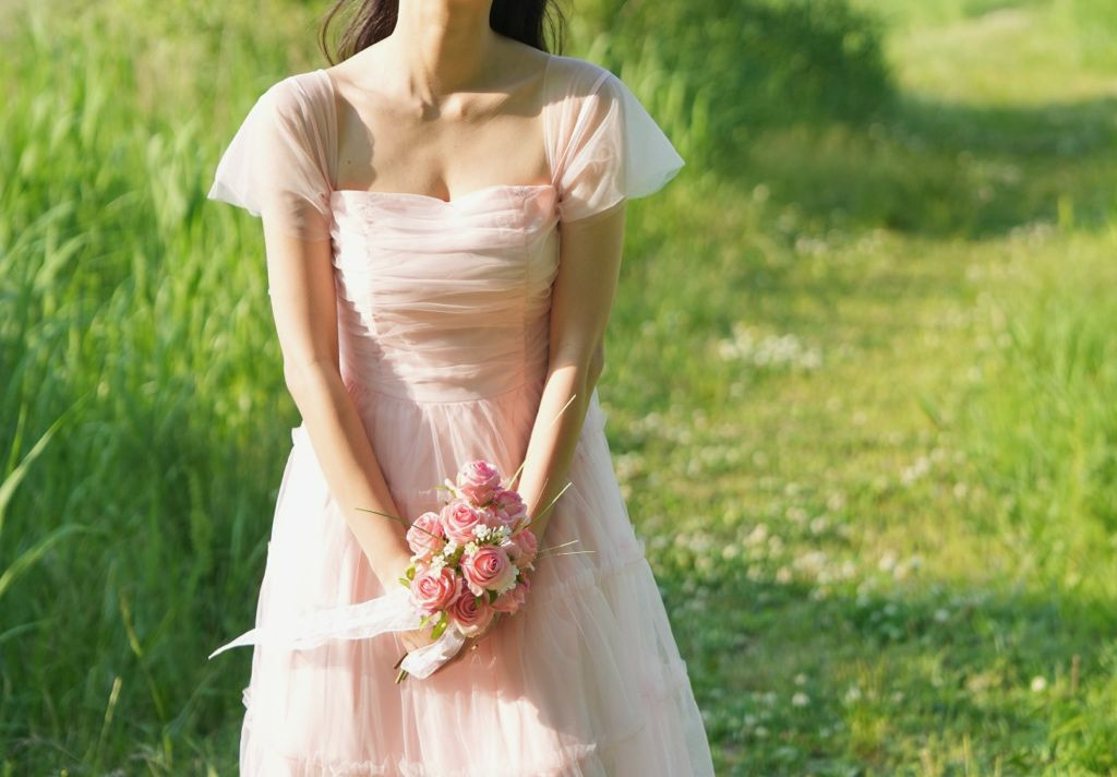 웨딩촬영 원피스 유색드레스 웨딩드레스 이미지