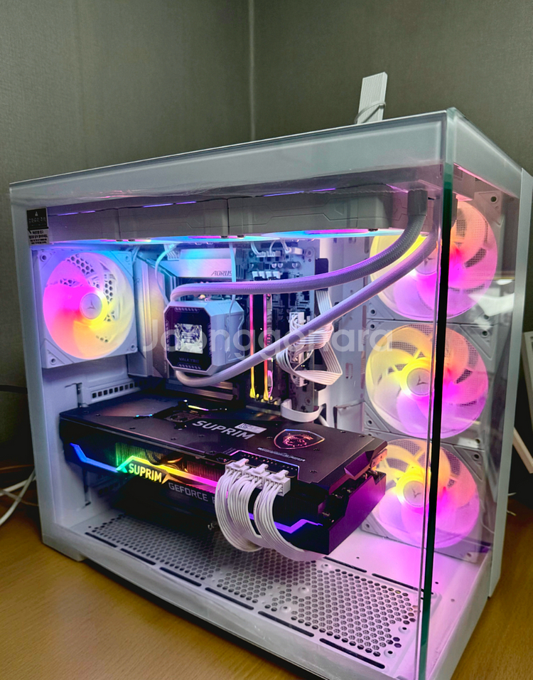 [풀화이트 RGB] 9600X + 3080Ti 슈프림--0